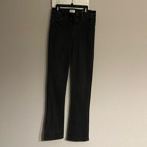 FRAME Le Mini Boot black jeans 
Size 26
New jeans 
Don’t fit me
Smoke & pet free